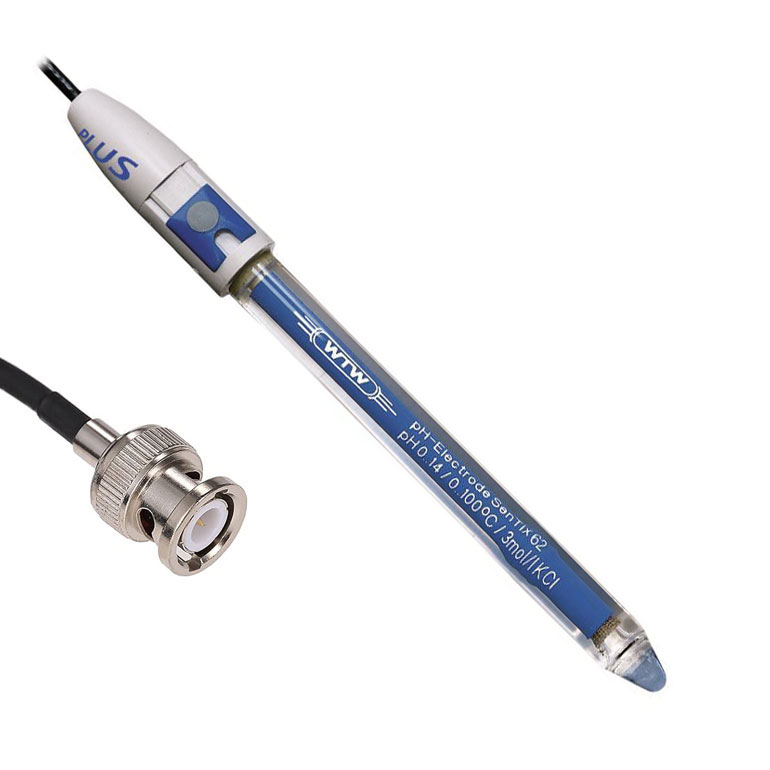 103641 WTW SenTix 62 pH electrode 0…14 pH - 3 mol/L KCl - glass - BNC connection