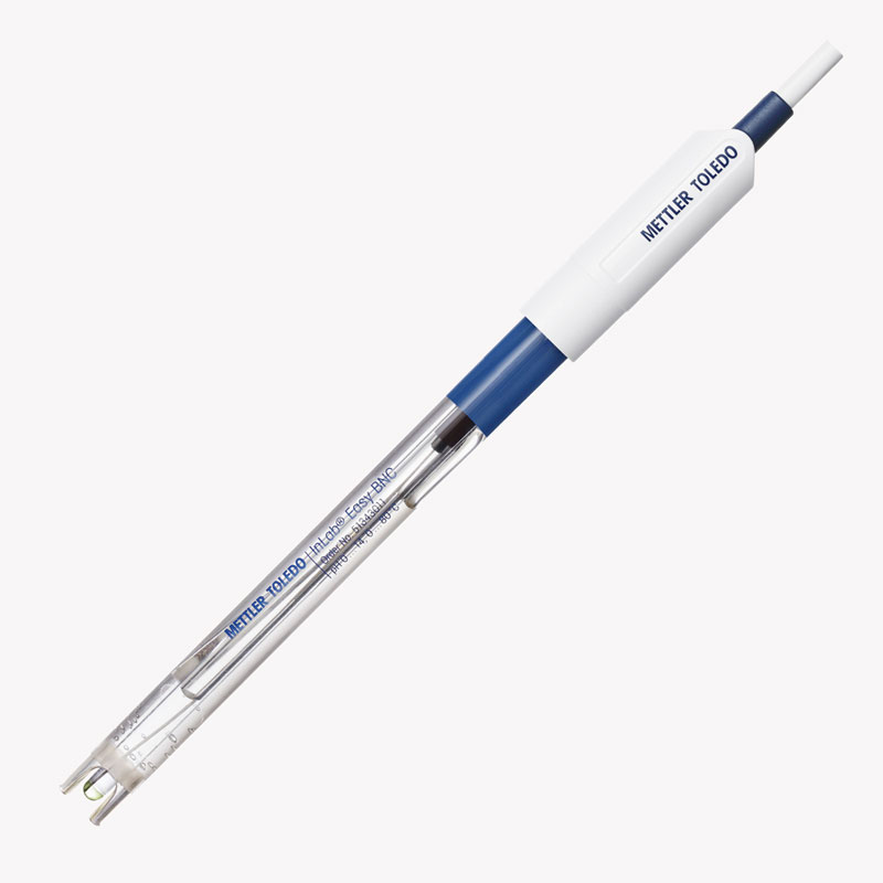 51343011 Mettler Toledo InLab Easy pH-elektrode - gel elektrolyt - kunststof - BNC aansluiting