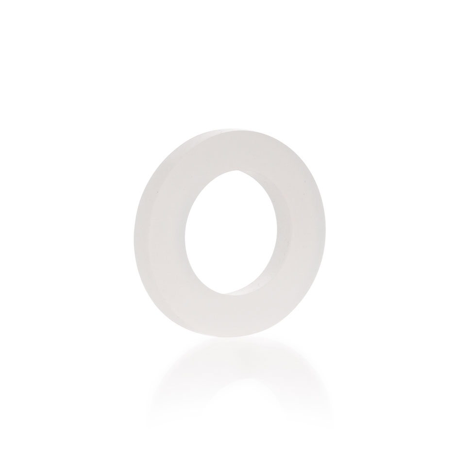 292282501 Duran Silicone rubber seals VMQ - for screw cap GL45 - 26x42x5 mm