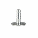 Vacuubrand Small flange KF DN16 with hose nozzle for tubing i.d. 10 mm - aluminum - 662511 - 20662511