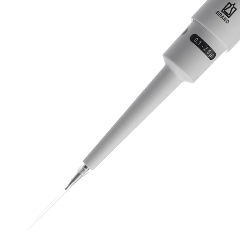 Brand 705869 Transferpette S 0.1-2.5 µl - eenkanaals micro pipet - verstelbaar