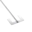 Roerblad anker type - lengte 500 mm - diam. 8 mm - agitator diam. 70 mm - RVS