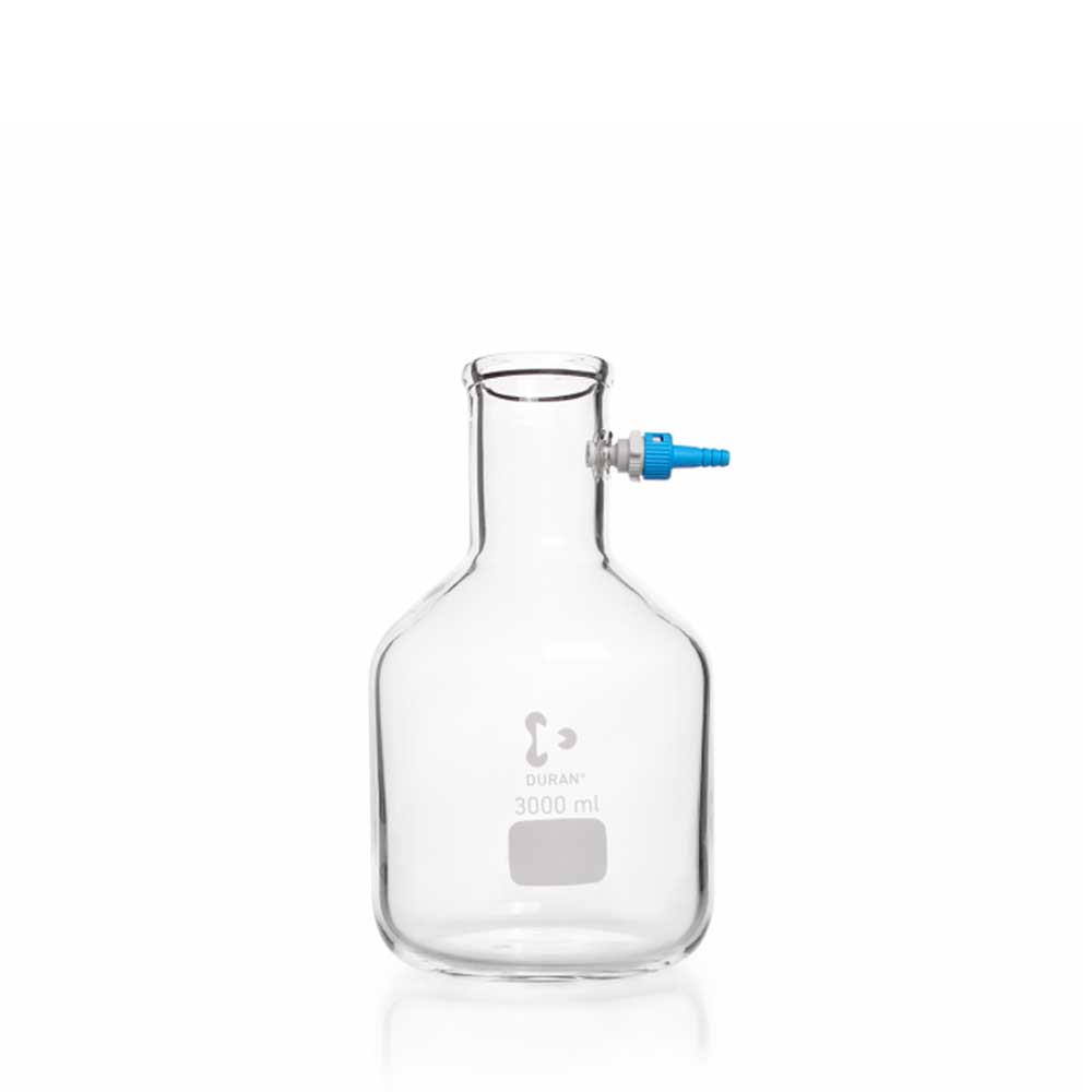 DURAN filtering flask 10000 ml removable plastic hose connection - 211948658