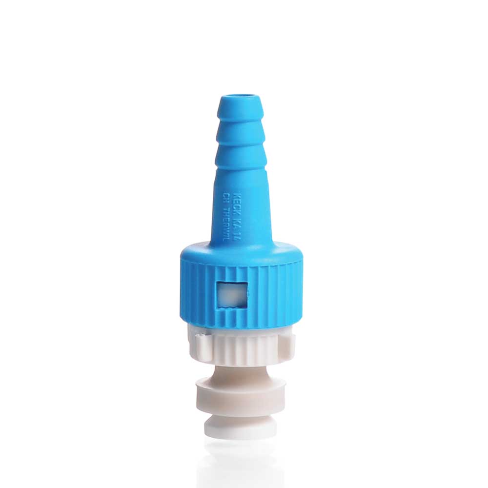 DURAN Keck slangaansluiting set voor filterkolven - afneembaar - plastic - 292585407