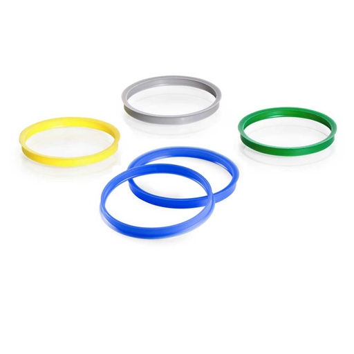 [1089917] DURAN Pouring ring GL45 for laboratory bottles - yellow - PP - 1089917