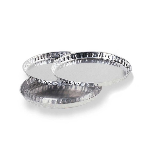 [MLB-A01A] KERN MLB-A01A Sample plates 90 mm for moisture analyzer - aluminium - sample dishes - 80 pieces