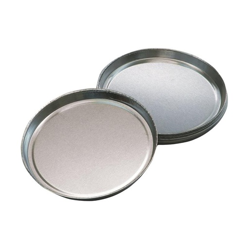 [4270-90910] Weegschuitjes ∅ 90 mm voor vochtbalansen - aluminium - monsterschaaltjes - 10 stuks