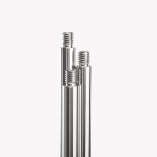 [71Z-1250-12] Tripod rod 1250 mm for stand bases - steel zincked - Ø 12 mm - thread M10