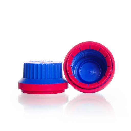 [1017526] DURAN Schroefdop GL45 met verzegeling - voor laboratoriumflessen - PP - max. 140°C - 1017526