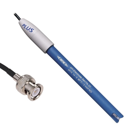 [103633] 103633 WTW SenTix 22 pH-elektrode 0…14 pH - gel elektrolyt - plastic - BNC aansluiting