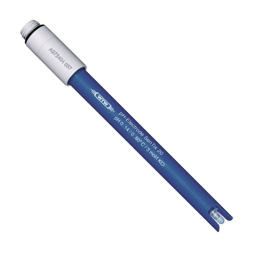 [103630] 103630 WTW SenTix 20 pH-elektrode 0…14 pH - gel elektrolyt - plastic - S7 kop aansluiting