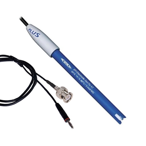 [103637] 103637 WTW SenTix 42 pH elektrode met temperatuursensor - gel - plastic - BNC + banaan plug