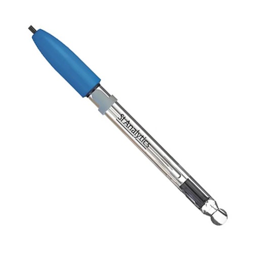 [285130275] 285130275 SI Analytics A 162 2M DIN ID pH electrode with temperature sensor - glass - DIN + banana plug