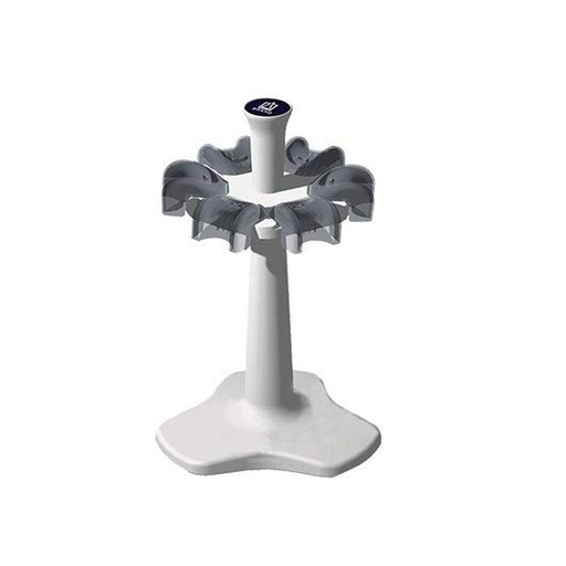 [704807] Brand 704807 Pipet houder voor Transferpette-S pipetten - carrousel standaard - voor 6 pipetten