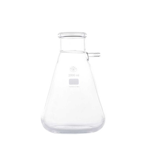 [2022950] Simax Afzuigerlenmeyer 2000 ml met glazen slangaansluiting - in erlenmeyervorm