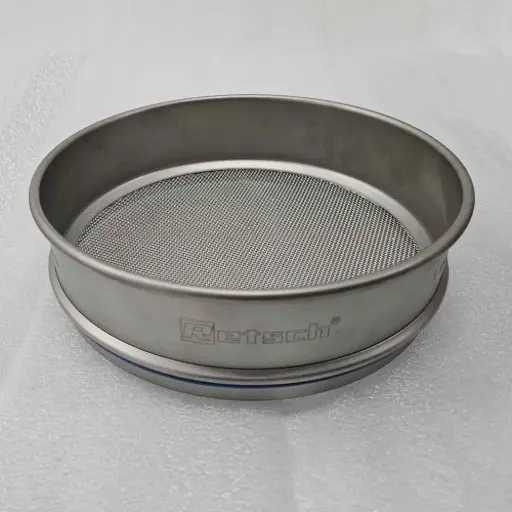 [bofu-0427] Used - Retsch Test Sieve 1.000mm 200x50mm - stainless steel woven wire cloth - ISO 3310-1