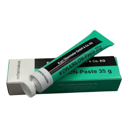 [hv-200] Vet voor slijpstukken - Korasilon siliconen pasta - hoogviskeus - transparant - tube van 35 g
